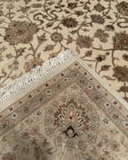 Tapis en laine style afghan 55 x 146 cm