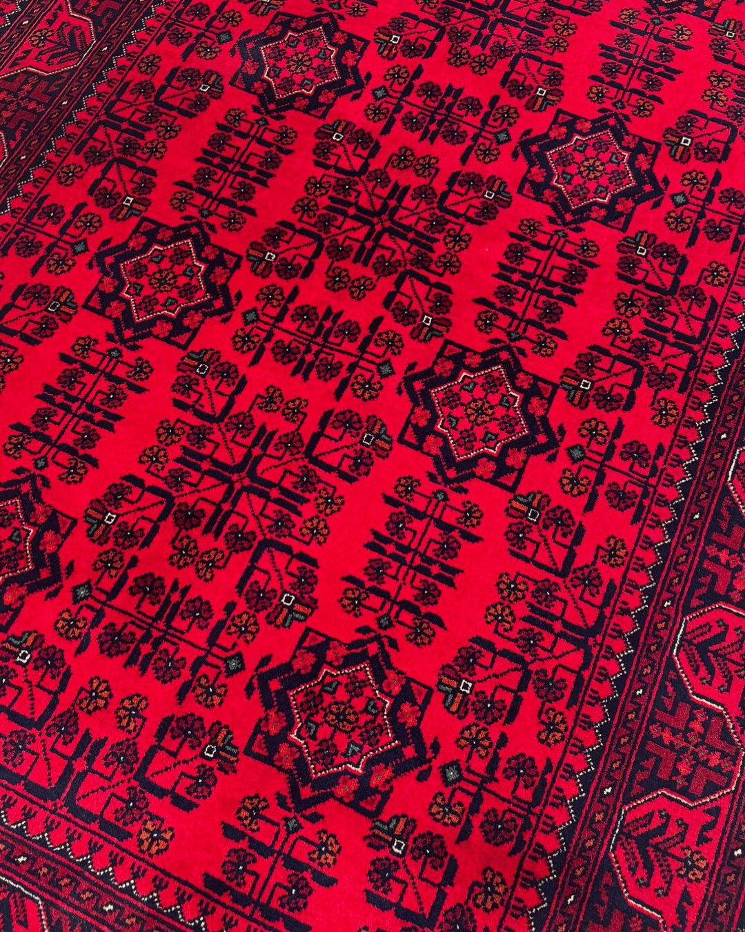 Wolle im afghanischen Stil 1,8x4,8ft – 55x146cm