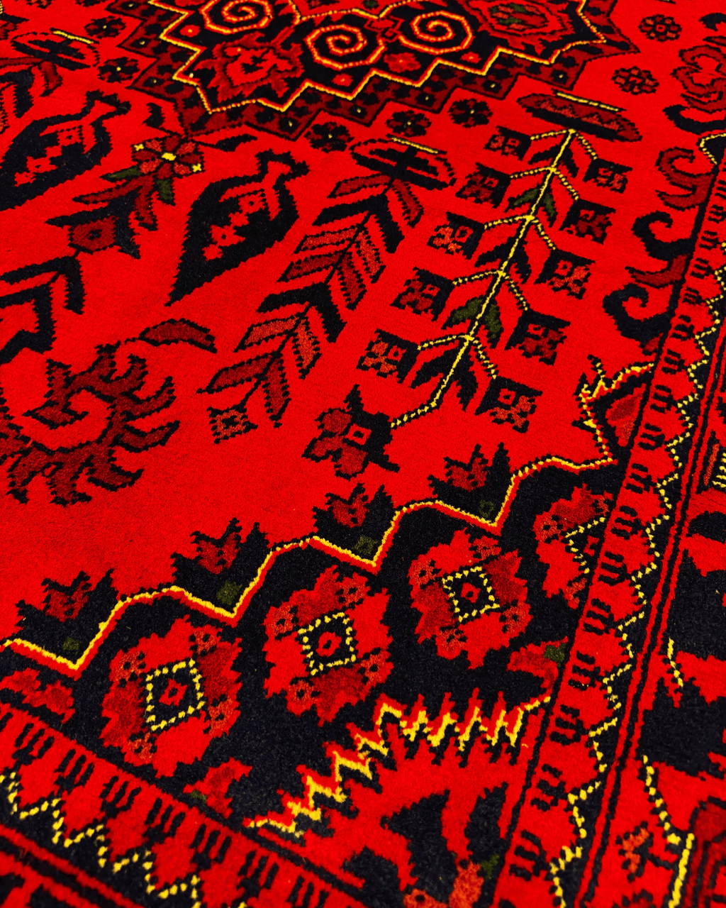 Wolle im afghanischen Stil 1,8x4,8ft – 55x146cm