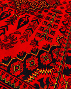 Wolle im afghanischen Stil 1,8x4,8ft – 55x146cm