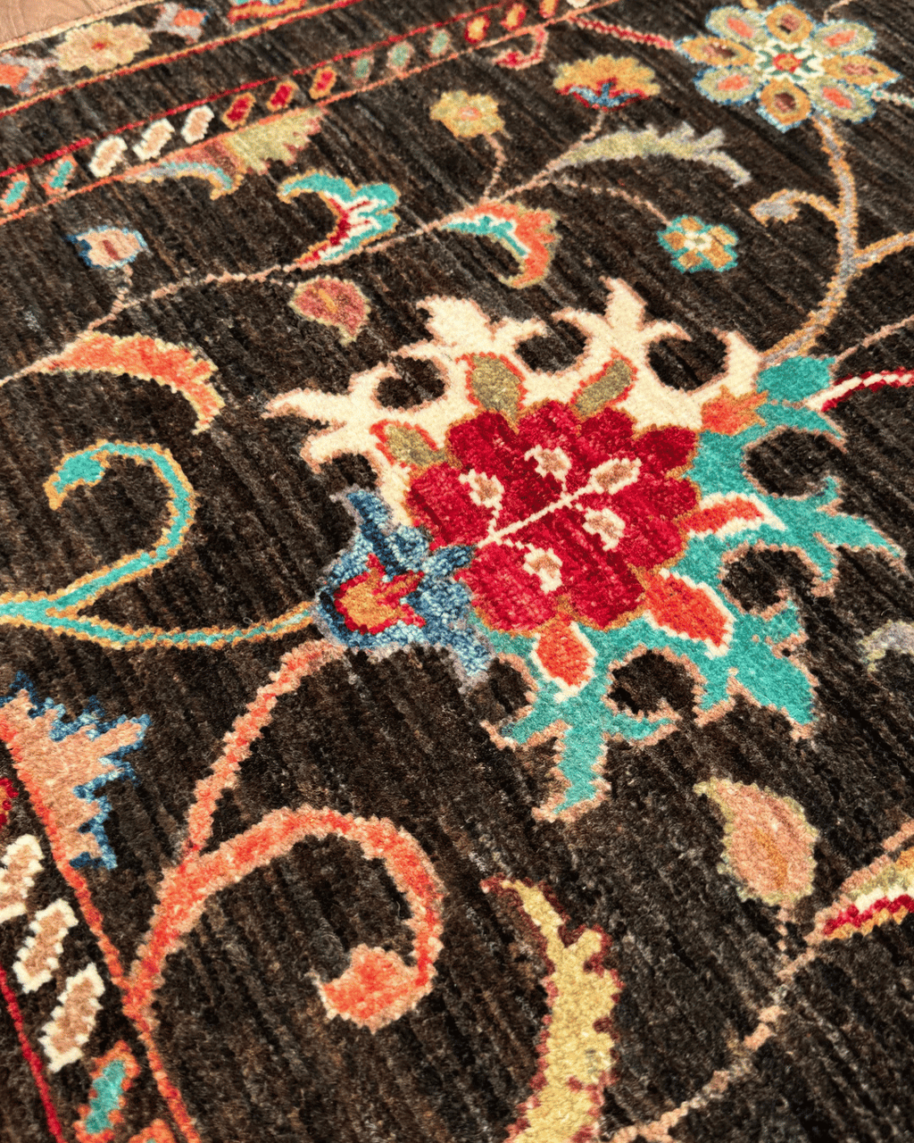 Sultani Hand-Knotted Wool Rug 2' 8" x 4' 2"