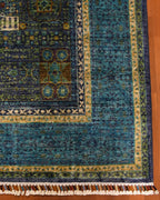 Mamluk Hand-Knotted Wool Rug 4' 9" x 6' 8"