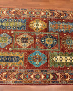 Sultani Hand-Knotted Wool Rug 4' 2" x 6' 3"