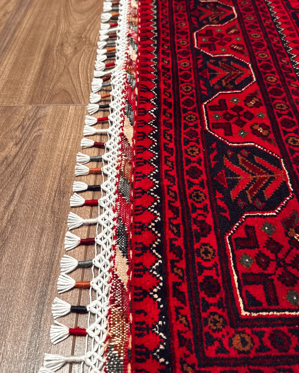 Wolle im afghanischen Stil 1,8x4,8ft – 55x146cm