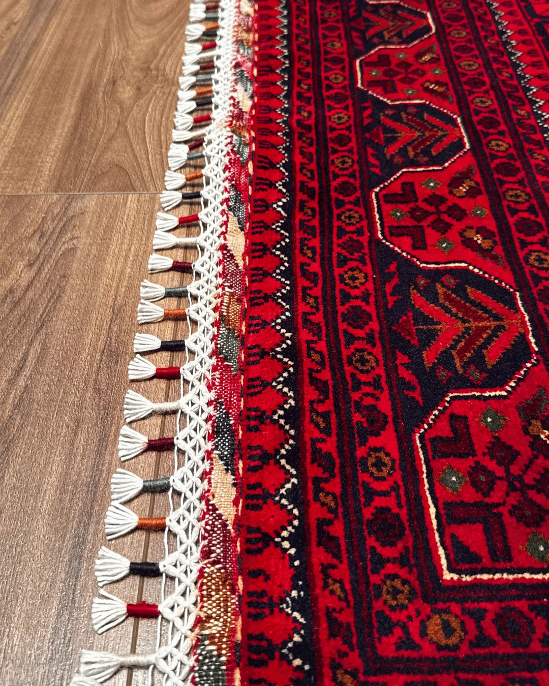 Wolle im afghanischen Stil 1,8x4,8ft – 55x146cm