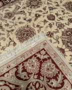 Tapis en laine style afghan 55 x 146 cm