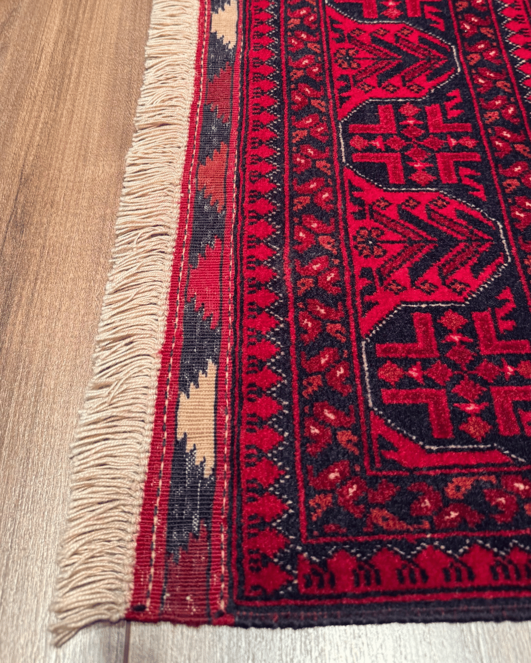 Wolle im afghanischen Stil 1,8x4,8ft – 55x146cm