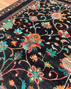 Sultani Hand-Knotted Wool Rug 4' 1" x 6'