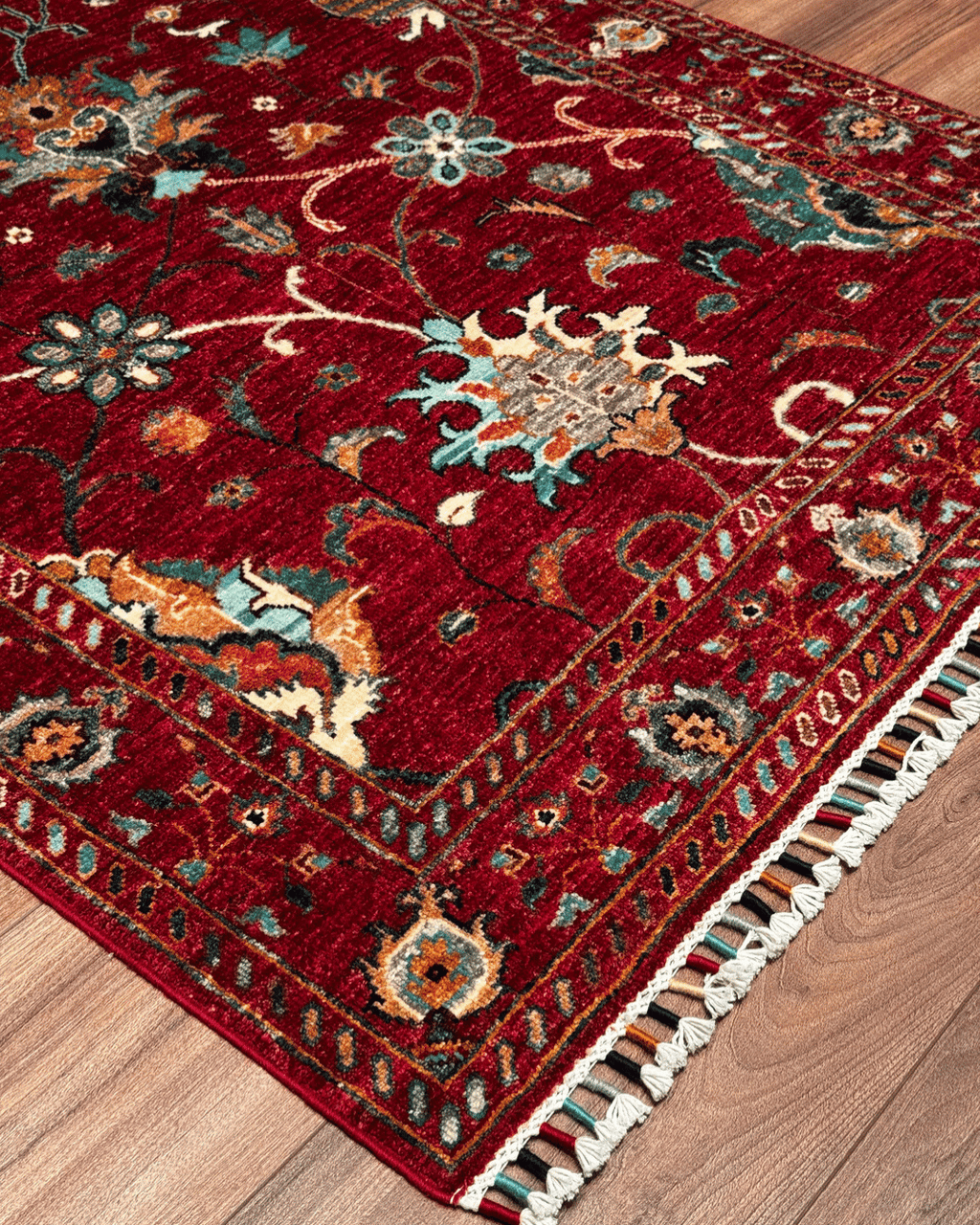 Sultani Hand-Knotted Wool Rug 3' 4" x 5'