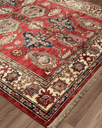 Shirvan Hand-Knotted Wool Rug 4' 9" x 6' 3"