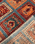 Sultani Hand-Knotted Wool Rug 3' 9" x 5' 5"