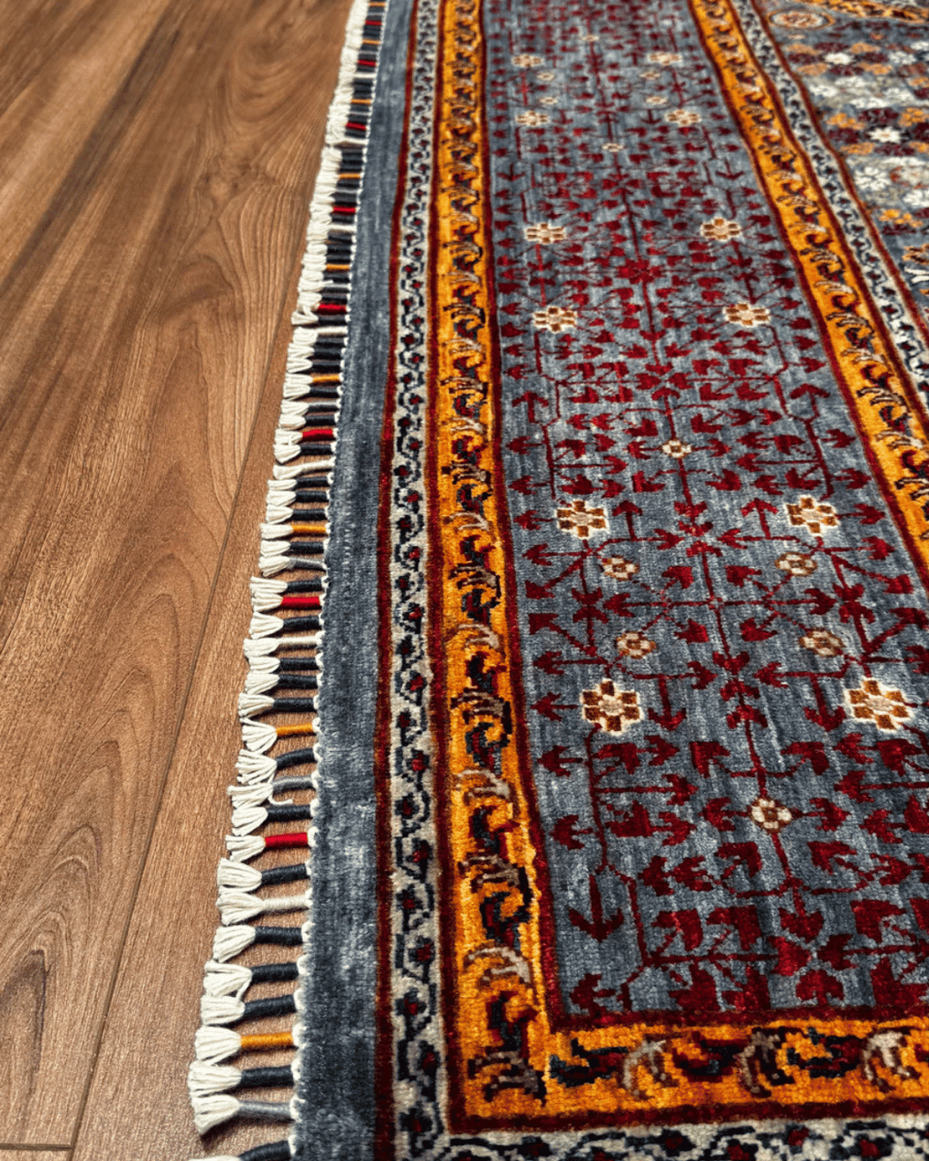 Mamluk Hand-Knotted Wool Rug 8' 2" x 10'