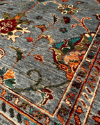 Sultani Hand-Knotted Wool Rug 4' x 6'