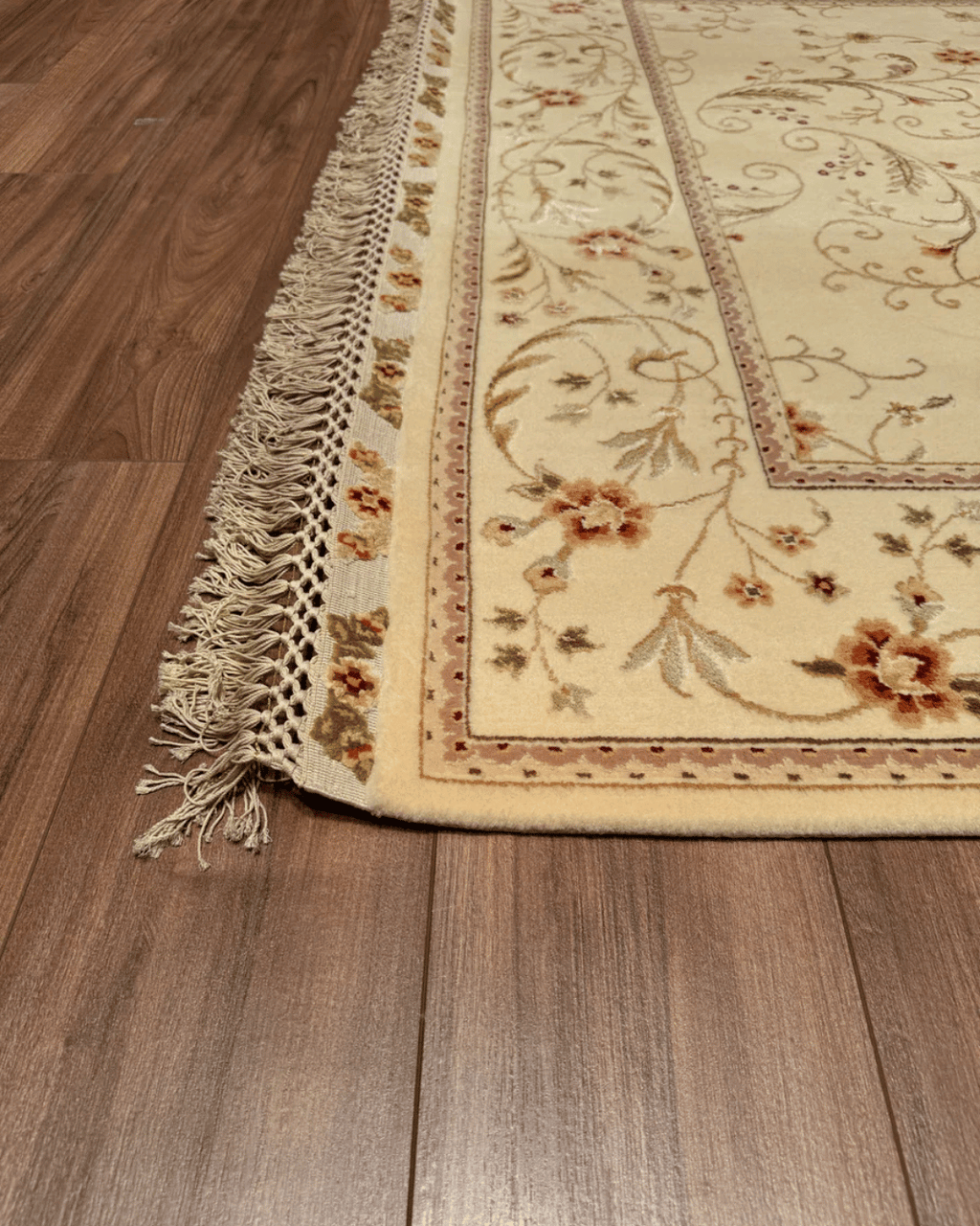 Ottoman Elegance Hand-Knotted Wool Rug 5' 6" x 8' 1"