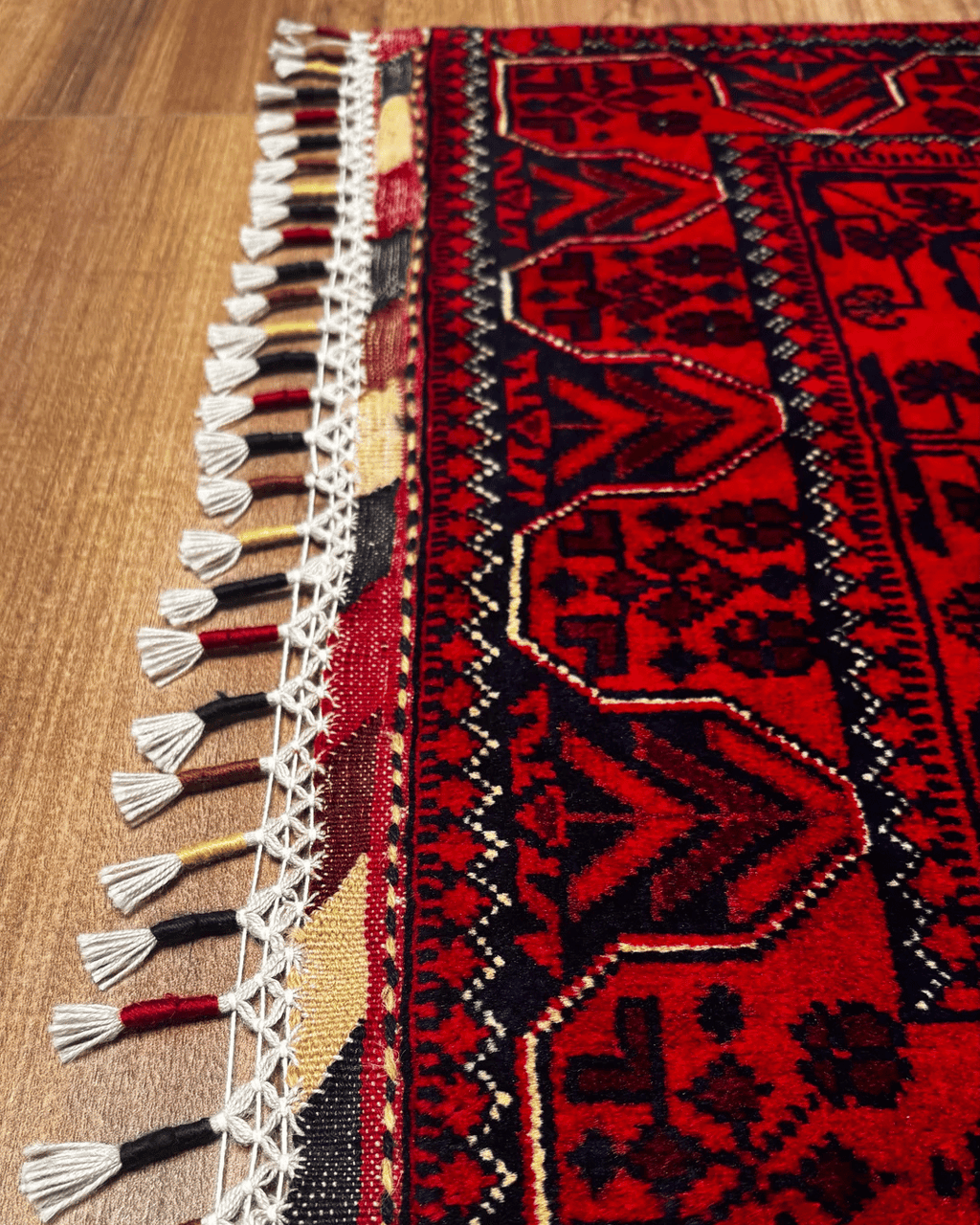 Wolle im afghanischen Stil 1,8x4,8ft – 55x146cm