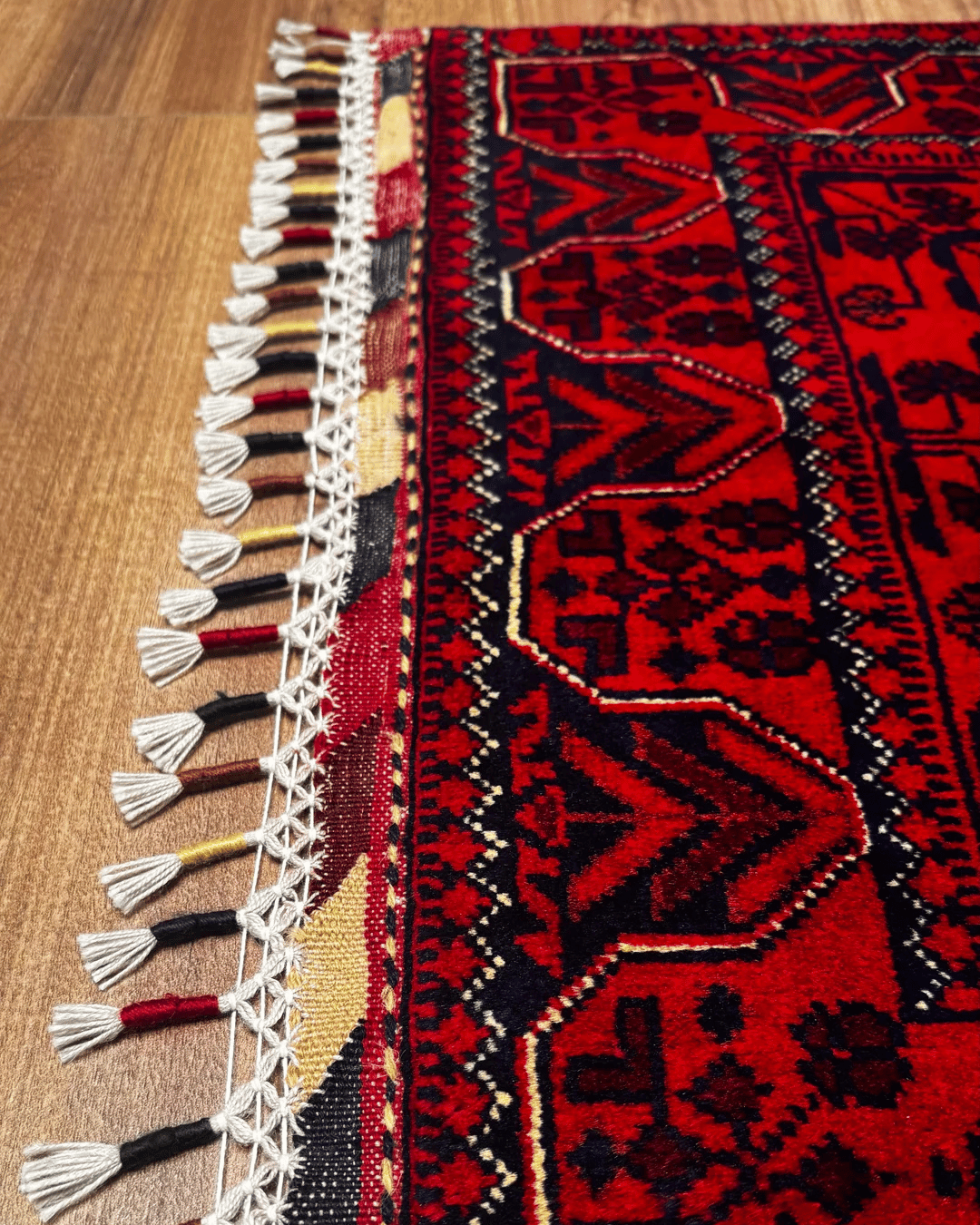 Wolle im afghanischen Stil 1,8x4,8ft – 55x146cm