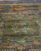 Mamluk Hand-Knotted Wool Rug 4' 4" x 5' 7"
