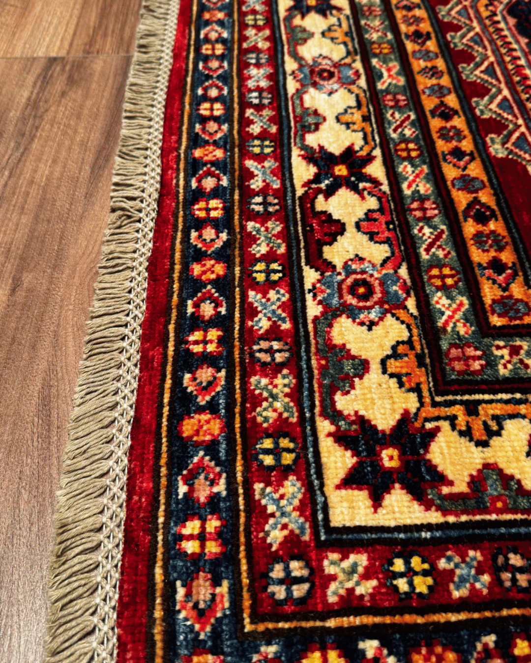 Shirvan Hand-Knotted Wool Rug 3' 3" x 5'