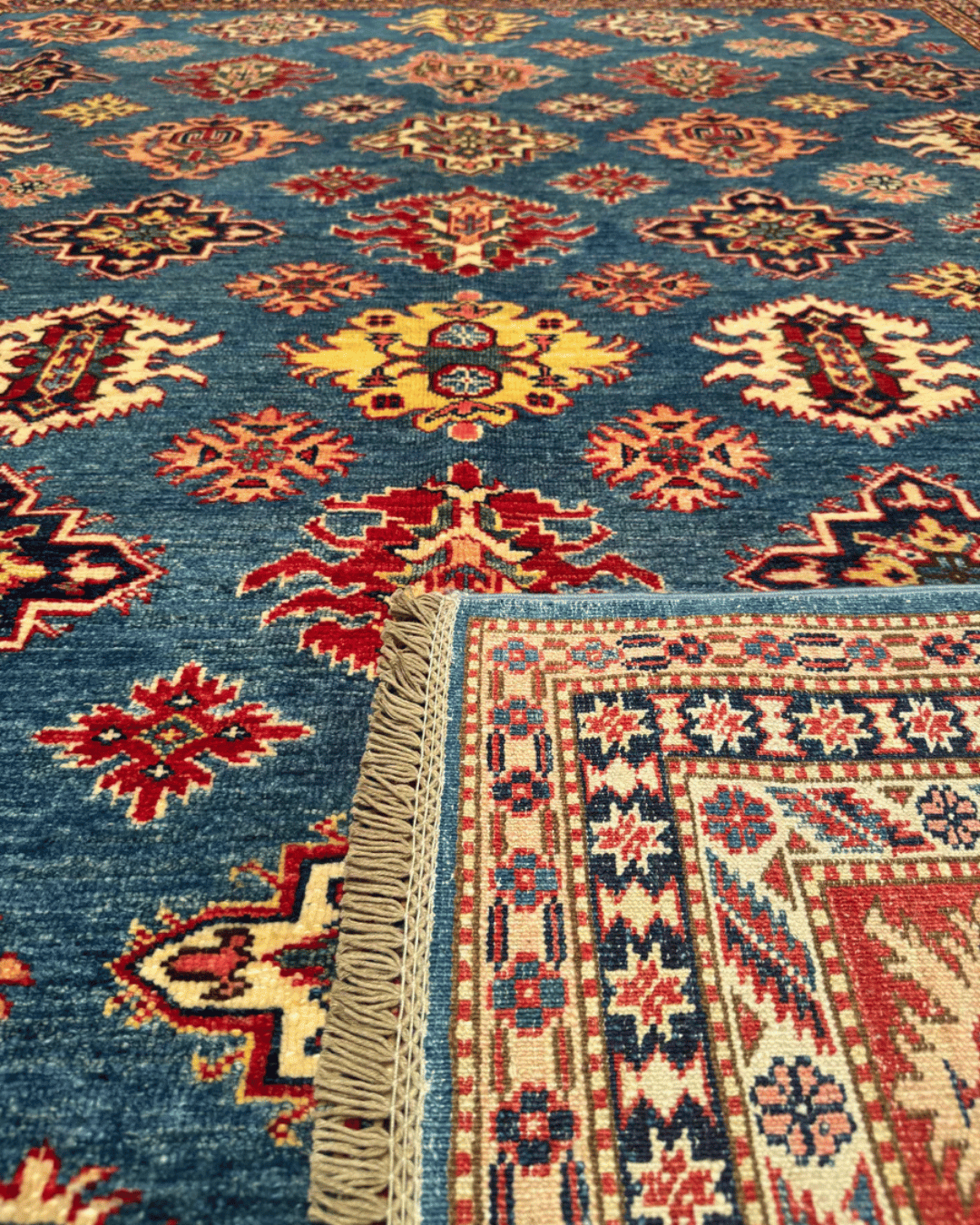 Shirvan Hand-Knotted Wool Rug 8' x 10'