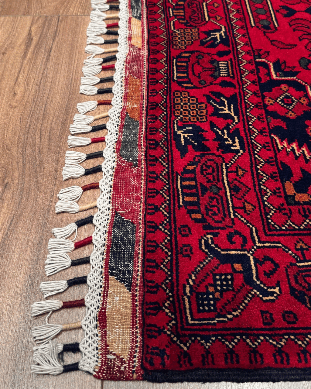 Wolle im afghanischen Stil 1,8x4,8ft – 55x146cm