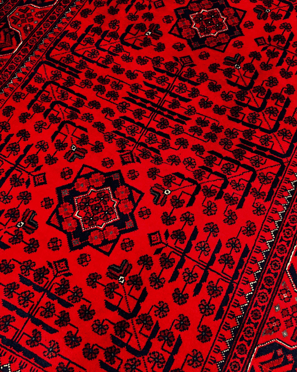 Wolle im afghanischen Stil 1,8x4,8ft – 55x146cm