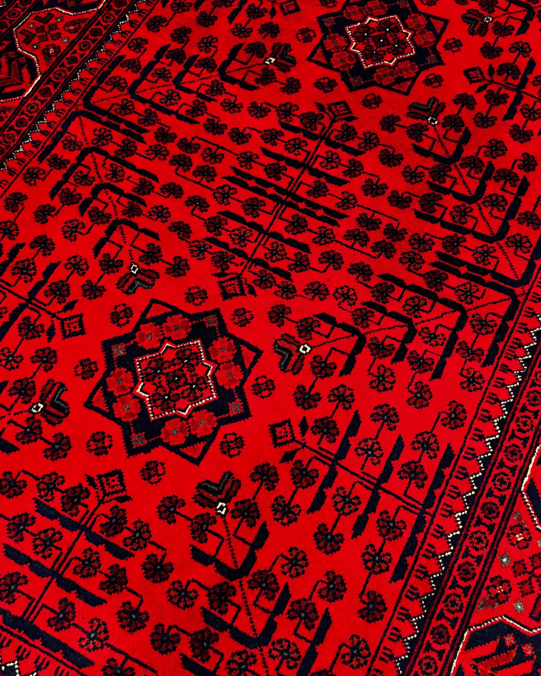 Wolle im afghanischen Stil 1,8x4,8ft – 55x146cm