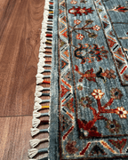 Sultani Hand-Knotted Wool Rug 3' 5" x 4' 8"