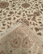 Ottoman Elegance Hand-Knotted Wool Rug 6' 7" x 9' 9"