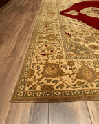 Ushak Hand-Knotted Wool Rug 10' x 14'