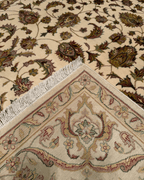 Tapis en laine style afghan 55 x 146 cm