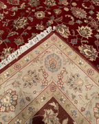 Tapis en laine style afghan 55 x 146 cm