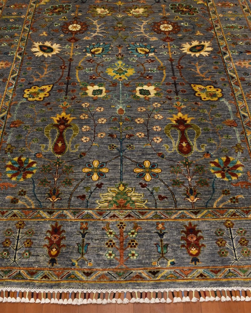 Sultani Hand-Knotted Wool Rug 6' x 8'