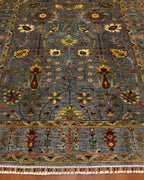 Sultani Hand-Knotted Wool Rug 6' x 8'