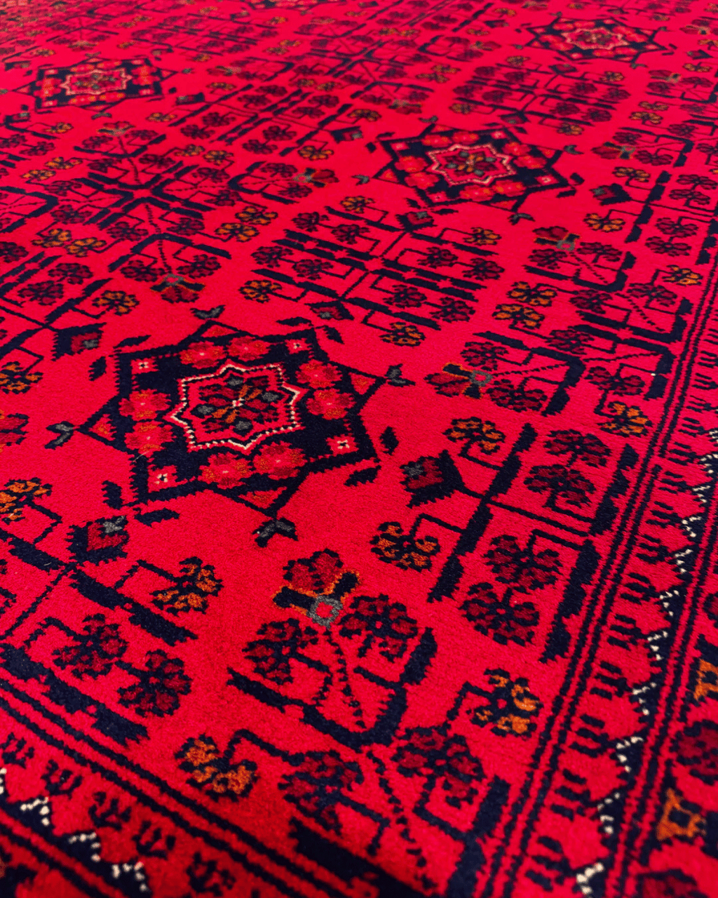 Wolle im afghanischen Stil 1,8x4,8ft – 55x146cm