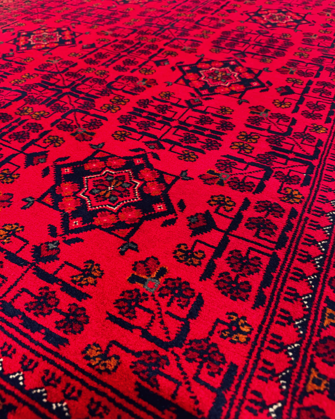 Wolle im afghanischen Stil 1,8x4,8ft – 55x146cm