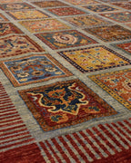 Veziri Hand-Knotted Wool Rug 173x237cm | 6x8ft