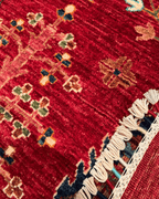 Sultani Hand-Knotted Wool Rug 4' x 6'