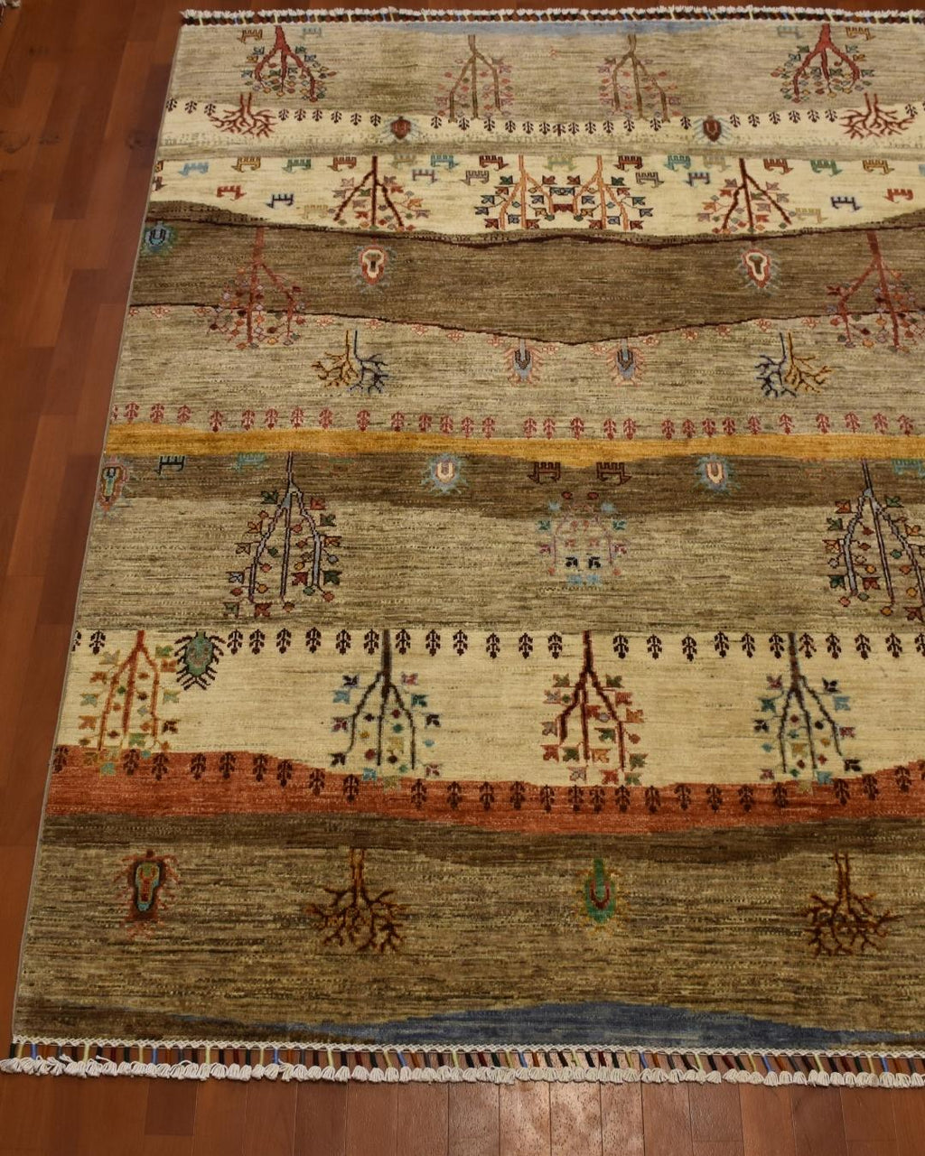 Sultani Hand-Knotted Wool Rug - 153x203 cm 3.11 m² | 5x7 ft