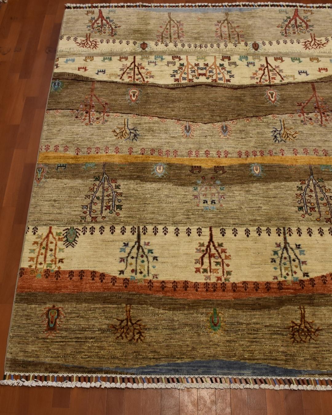 Sultani Hand-Knotted Wool Rug - 153x203 cm 3.11 m² | 5x7 ft
