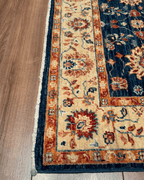 Ushak Hand-Knotted Wool Rug 3' x 5'