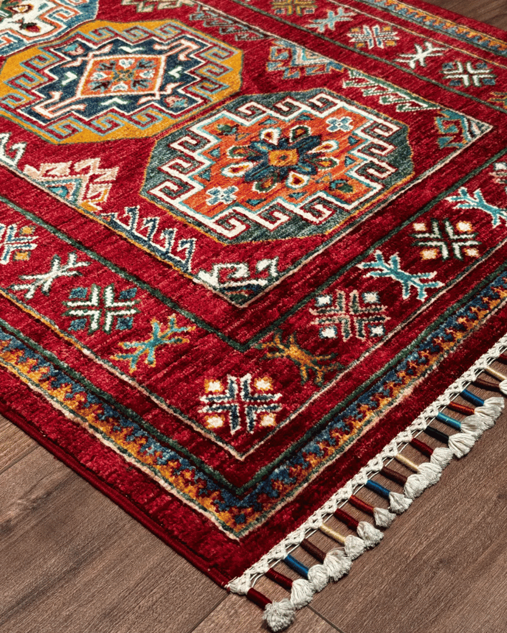 Shirvan Hand-Knotted Wool Runner 2' 7" x 9' 9"
