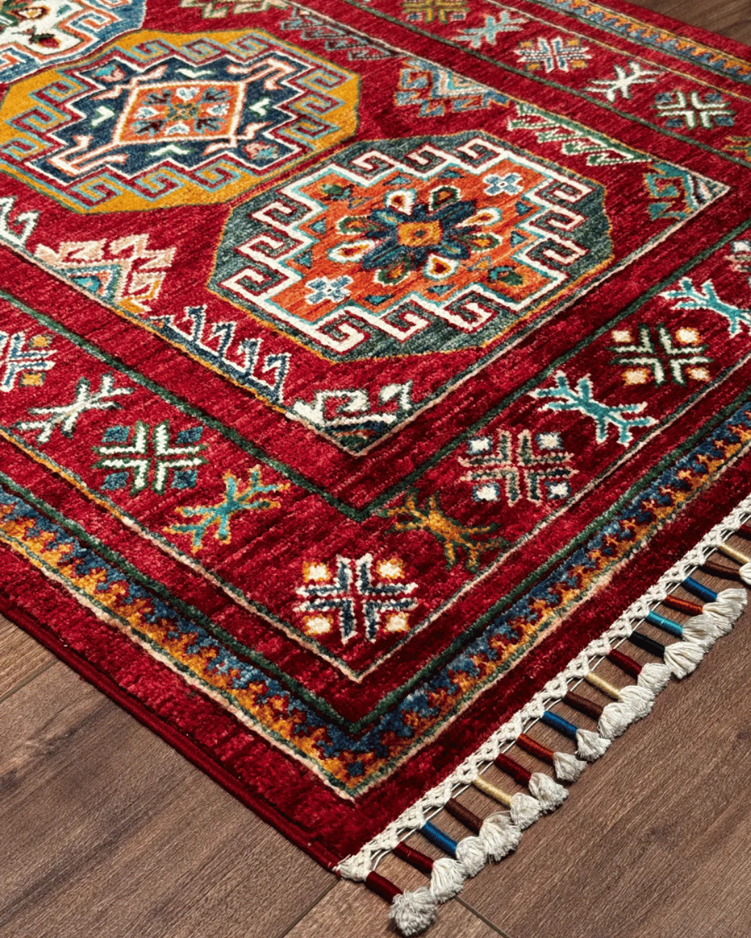 Shirvan Hand-Knotted Wool Runner 2' 7" x 9' 9"