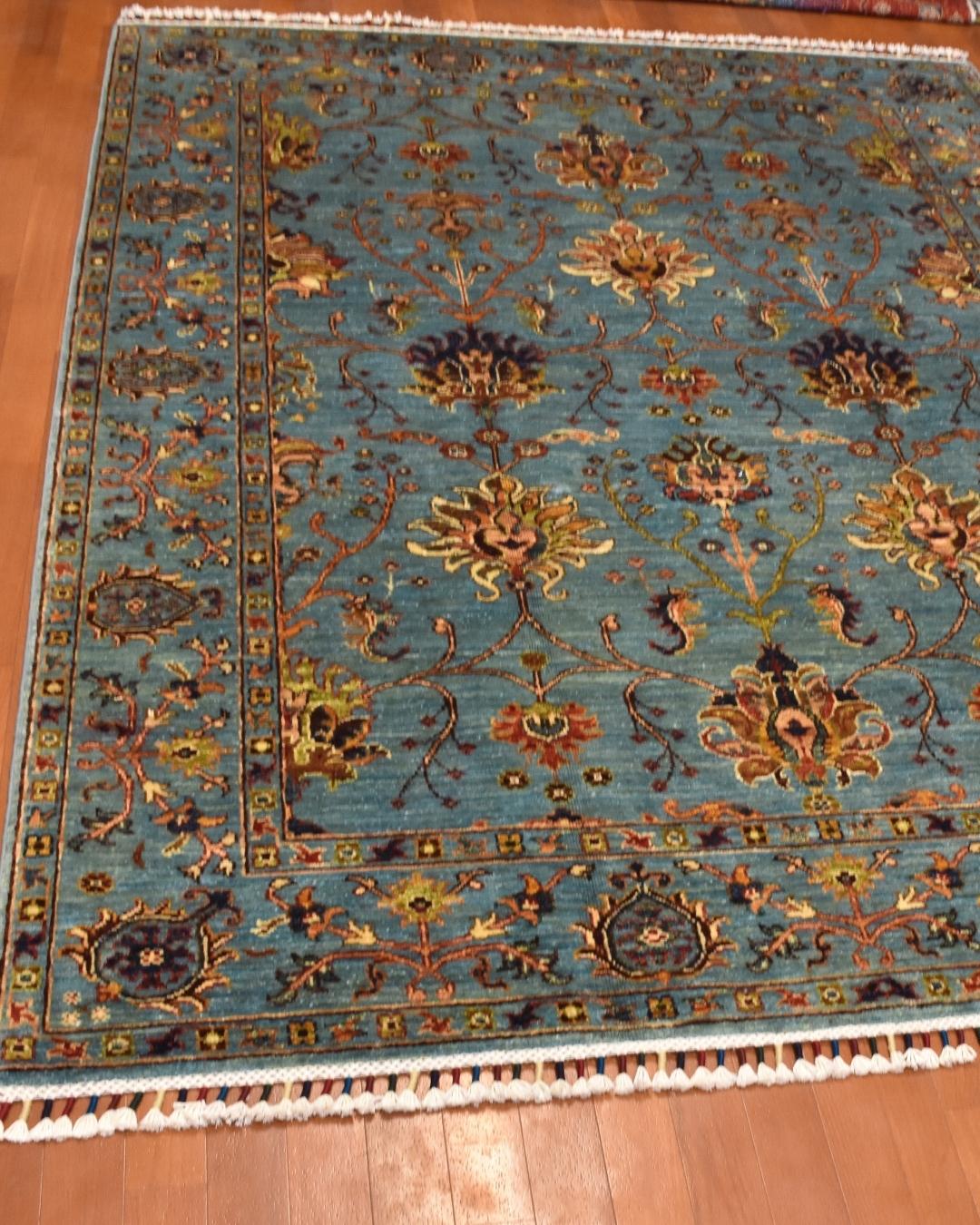 Sultani Hand-Knotted Wool Rug - 152x206 cm 3.13 m² | 5x7 ft