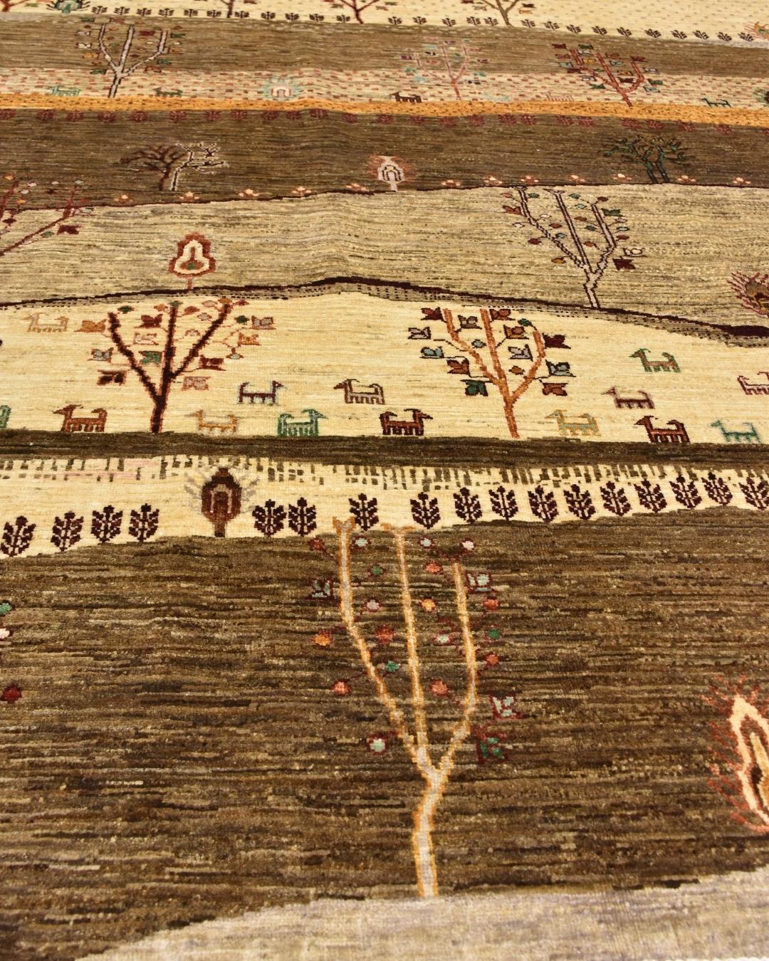 Sultani Hand-Knotted Wool Rug 5' 9" x 8' 2"