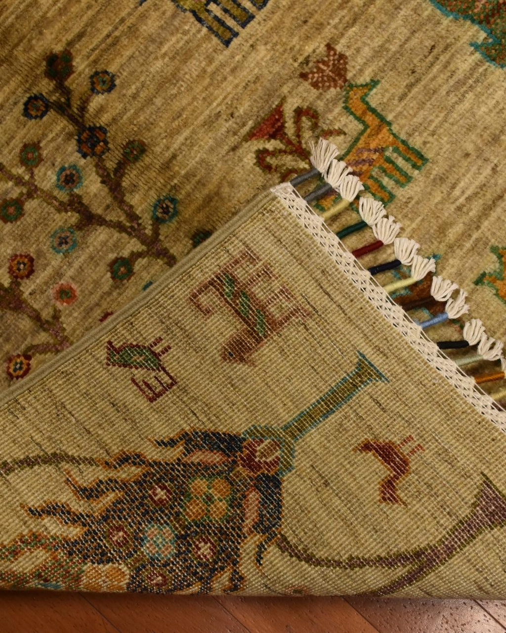 Sultani Hand-Knotted Wool Rug 2' 6" x 4' 1"