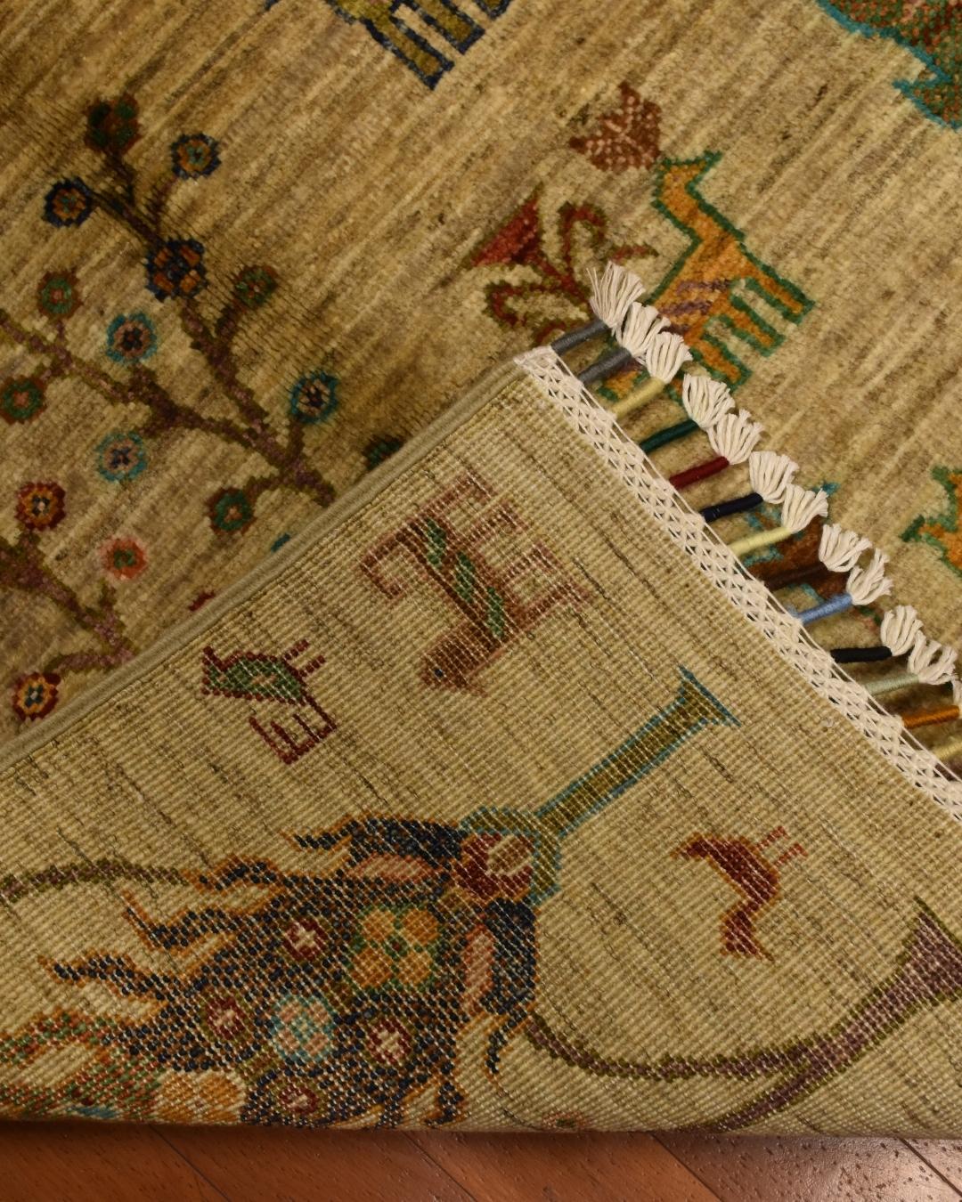 Sultani Hand-Knotted Wool Rug 2' 6" x 4' 1"