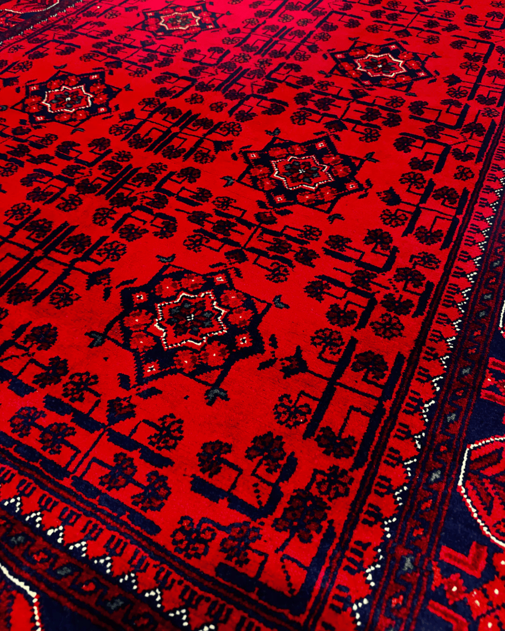 Wolle im afghanischen Stil 1,8x4,8ft – 55x146cm