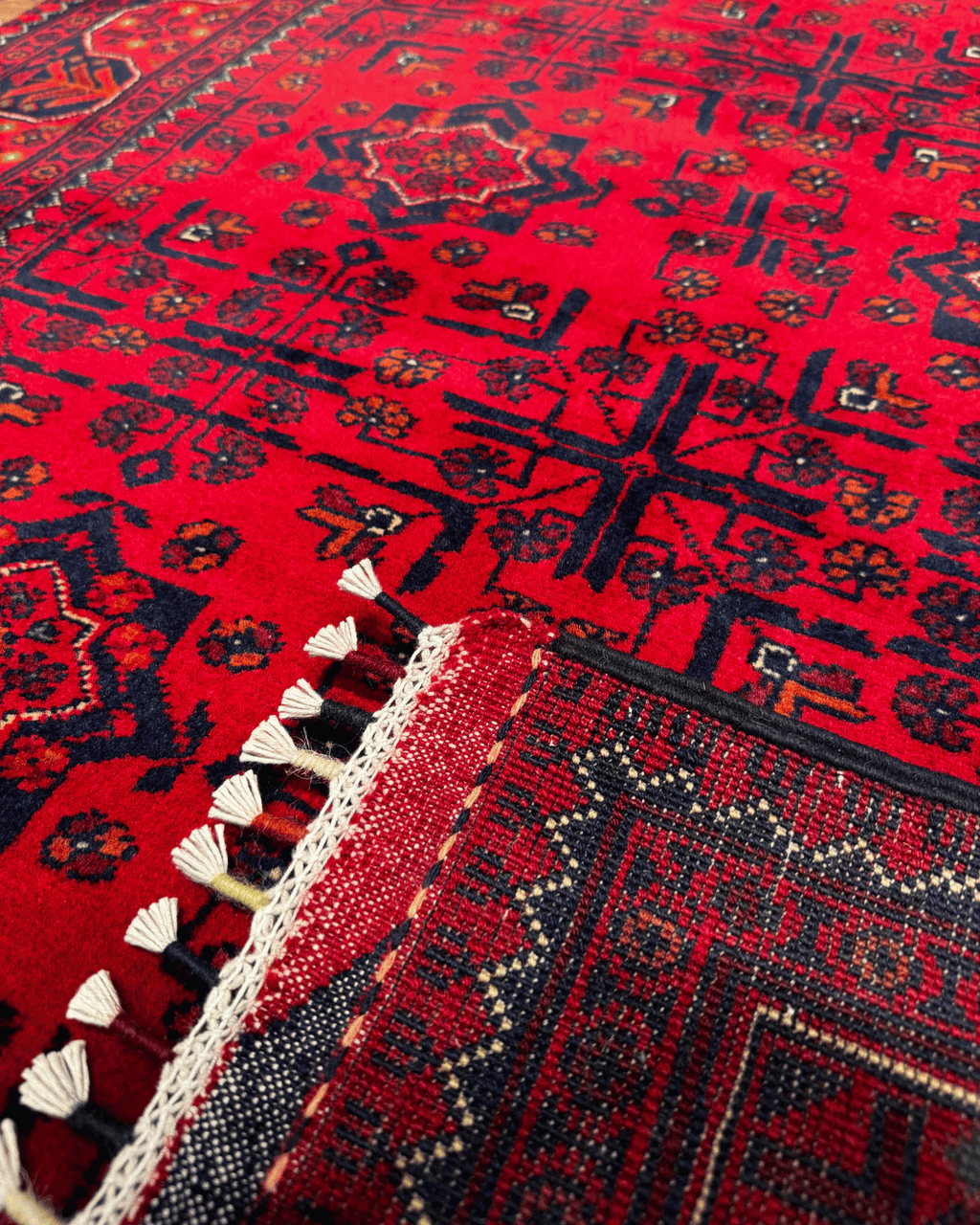 Wolle im afghanischen Stil 1,8x4,8ft – 55x146cm