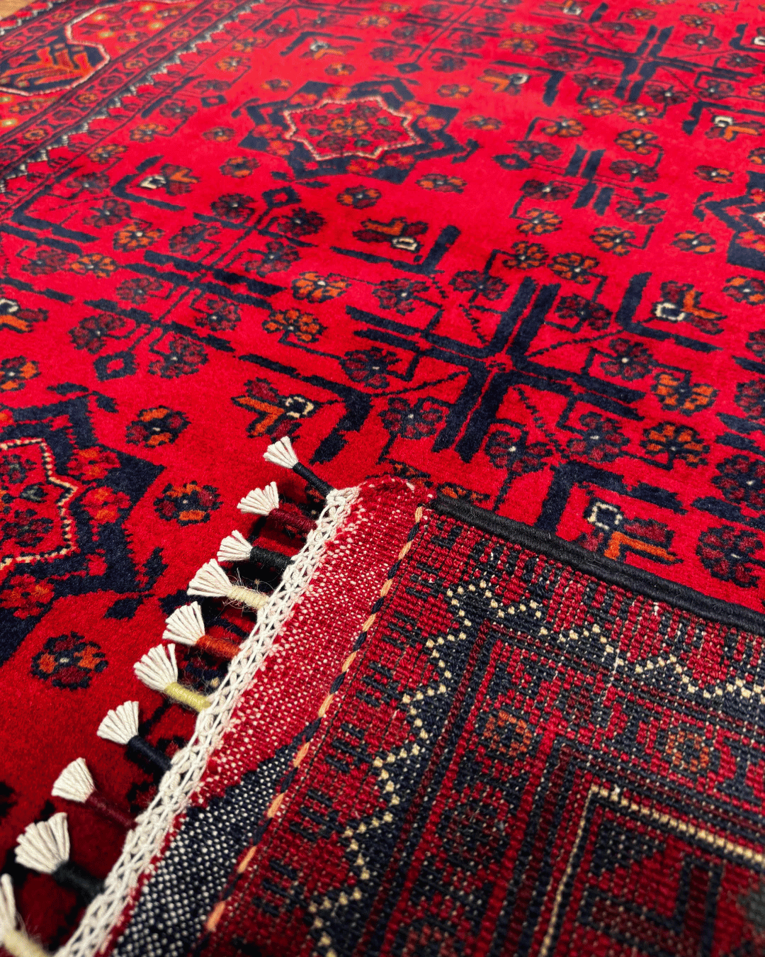 Wolle im afghanischen Stil 1,8x4,8ft – 55x146cm