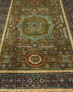 Mamluk Hand-Knotted Wool Rug 4' 2" x 6' 1"